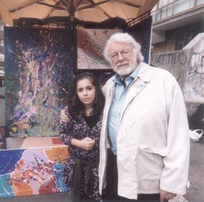 دختر ایرانی نابغه نقاشی دنیا شد