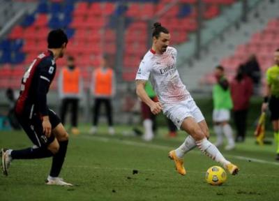 بولونیا 1 - 2 میلان؛ بازگشت آرامش به تیم پیولی