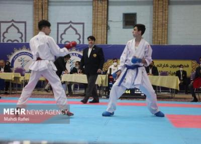 پسران کاراته کرمان قهرمان کشور شدند