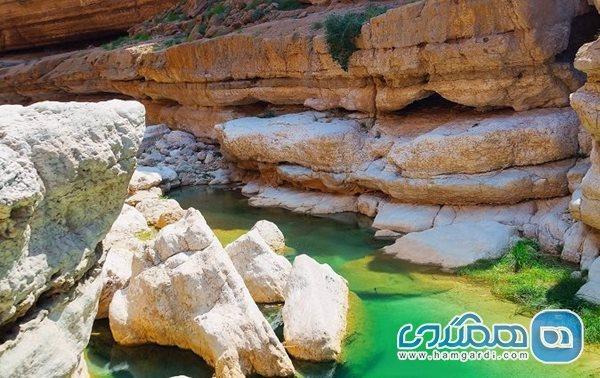 تور عمان ارزان: وادی شاب یکی از جاذبه های طبیعی کشور عمان است