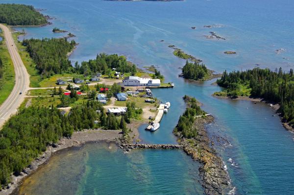 بزرگترین جزیره در یک دریاچه واقع در کانادا