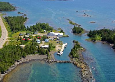 بزرگترین جزیره در یک دریاچه واقع در کانادا